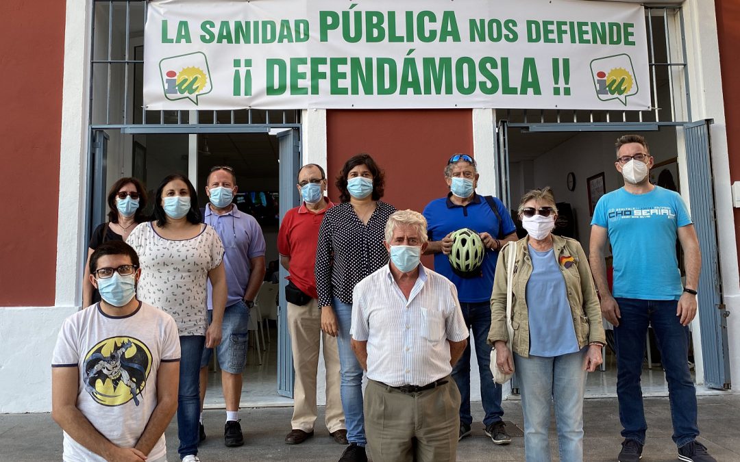 IU Sanlúcar vuelve a reclamar en las calles el fortalecimiento de la sanidad pública